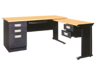 HDZ-07 办公桌带附桌