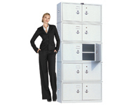 HDL-03 Quintuple Tier Voucher Cabinet