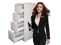 HDX-17A-3 Vertical 4-drawer Archival Cabinet