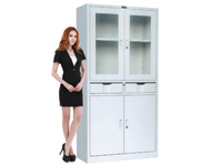 HDX-02 2-Outside-Drawer Swing Door Cabinet