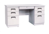 HDZ-02C Double-Cabinet Office Desk